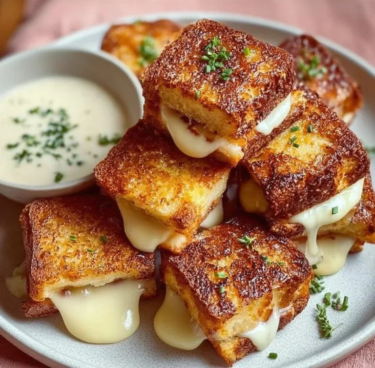 Delicious Hawaiian Roll Grilled Cheese sandwich with melted cheese