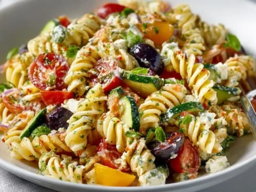 High Protein Pasta Salad