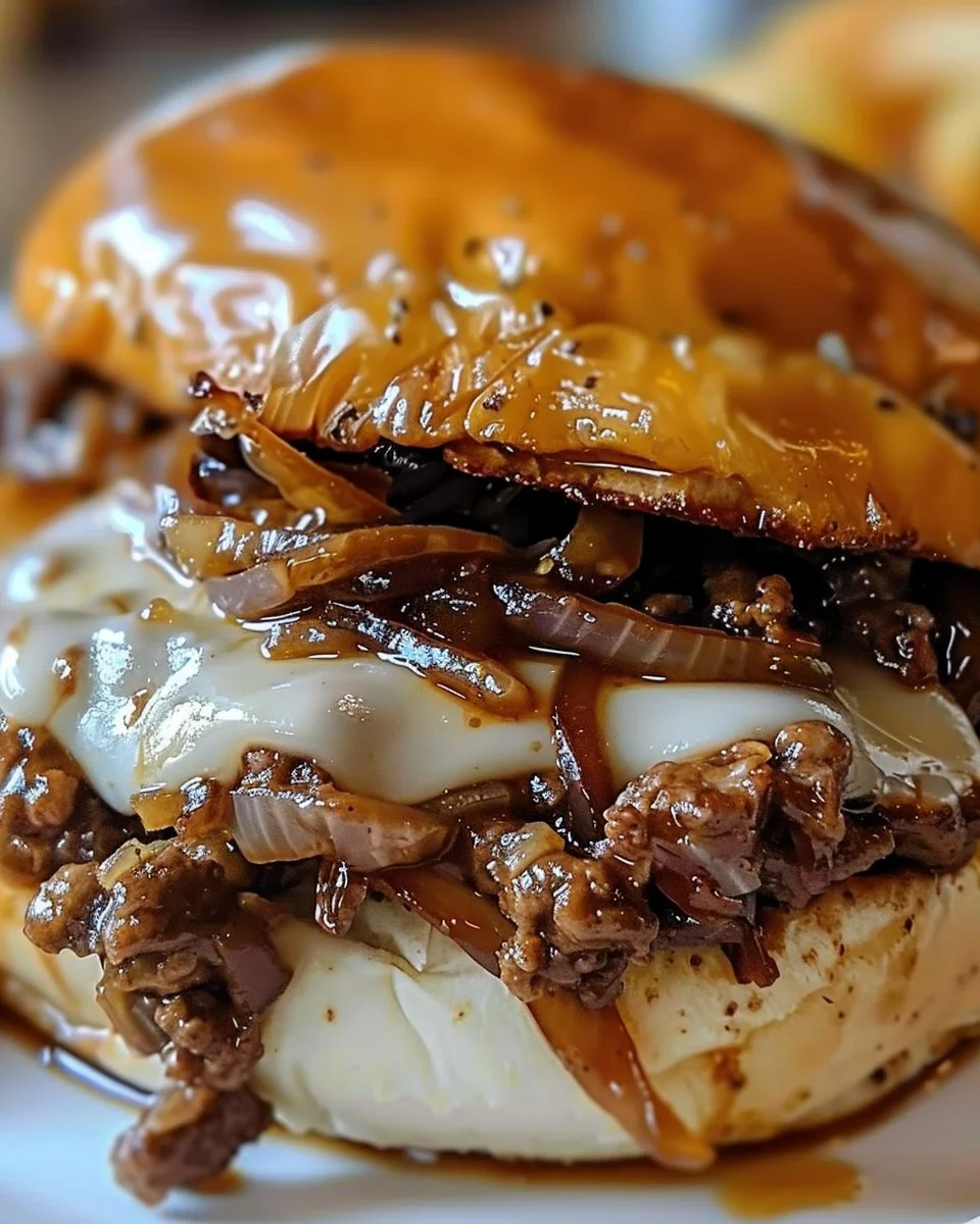 Irresistible French Onion Beef Sloppy Joes