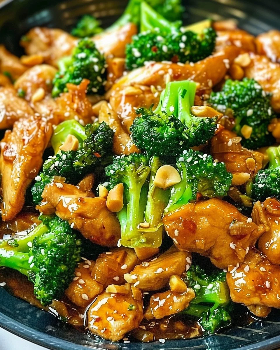 Stir-Fried Chinese Chicken and Broccoli