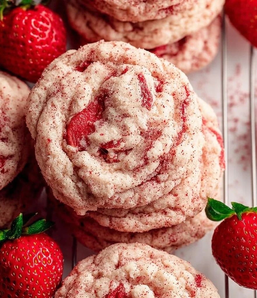 Strawberry Cookies