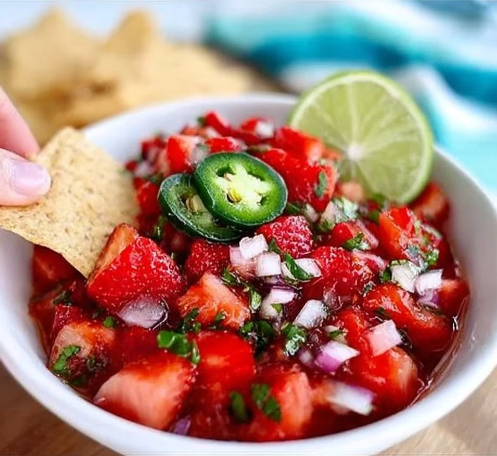 Strawberry Jalapeño Salsa