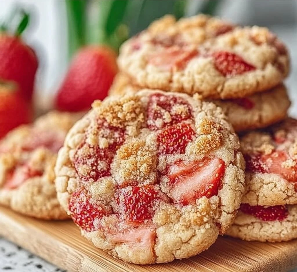 Strawberry Cookies