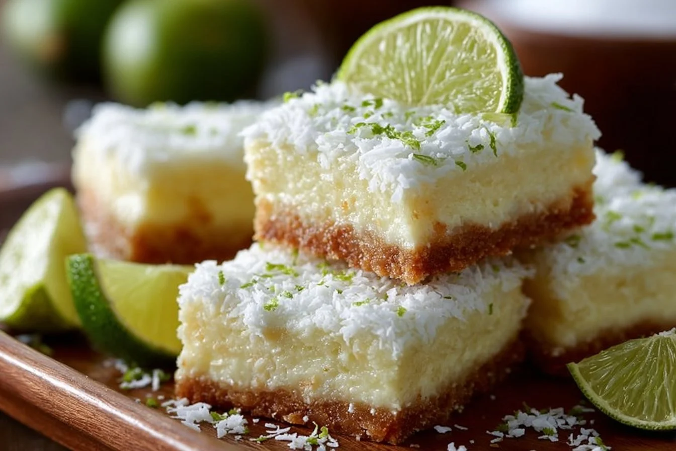 Coconut Lime Bars Coconut Lime Bars Delicious homemade Coconut Lime Bars with zesty lime and coconut topping