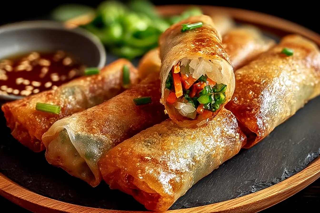 Crispy Rice Paper Spring Rolls spring rolls Crispy Rice Paper Spring Rolls
