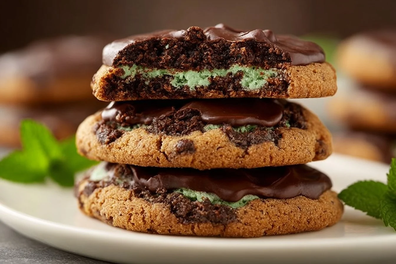 Grasshopper Cake Mix Cookies