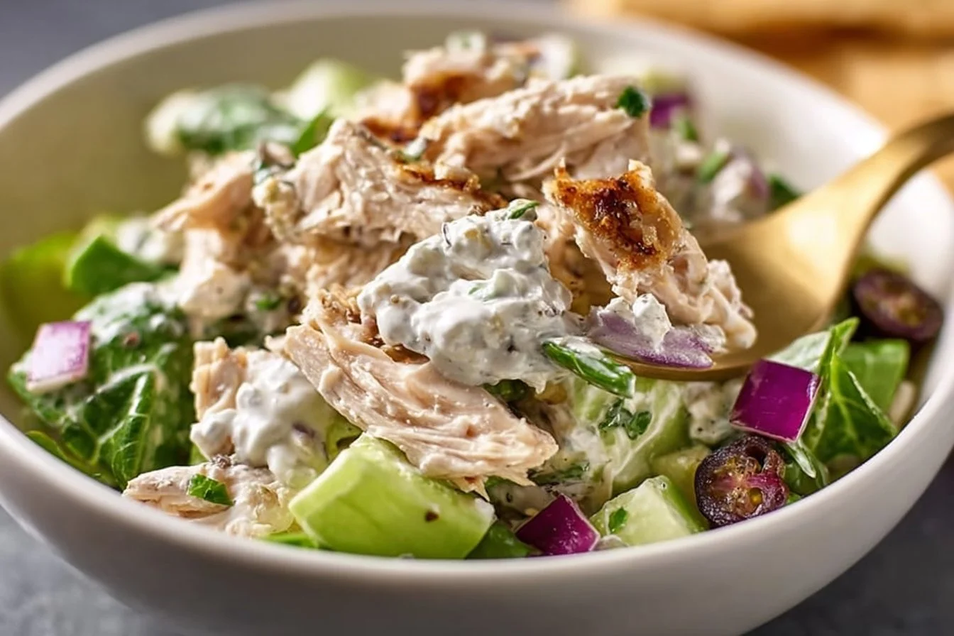Greek Yogurt Rotisserie Chicken Salad