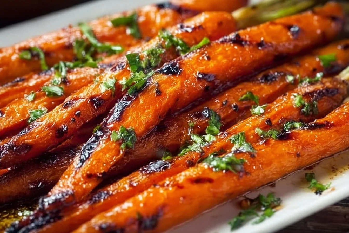 Grilled and Glazed Carrots Recipe