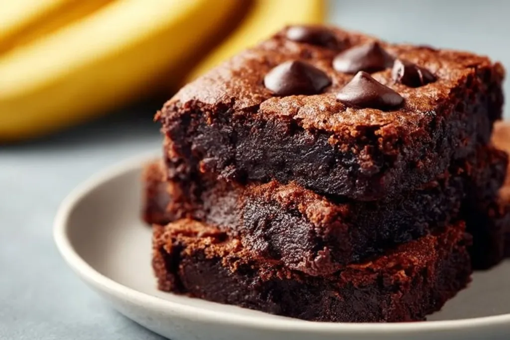 Healthy Banana Brownies - Things To Bake With Ripe Bananas healthy banana brownies things to bake with ripe 2026 02 07 121035 1024x683 1