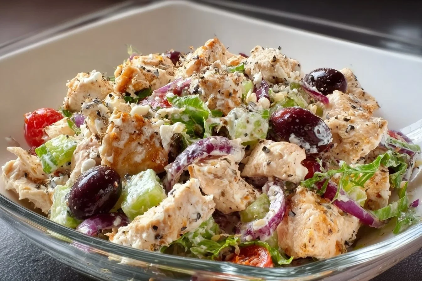 Healthy Chicken Salad without Mayo chicken salad Healthy chicken salad without mayo featuring fresh ingredients