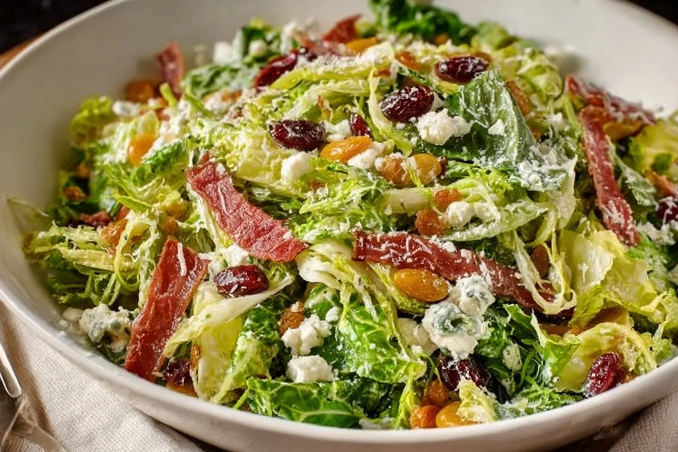 Delicious La Scala Chopped Salad with fresh ingredients and vibrant colors.