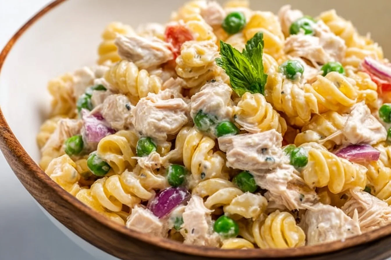 Light Canned Tuna Pasta Salad