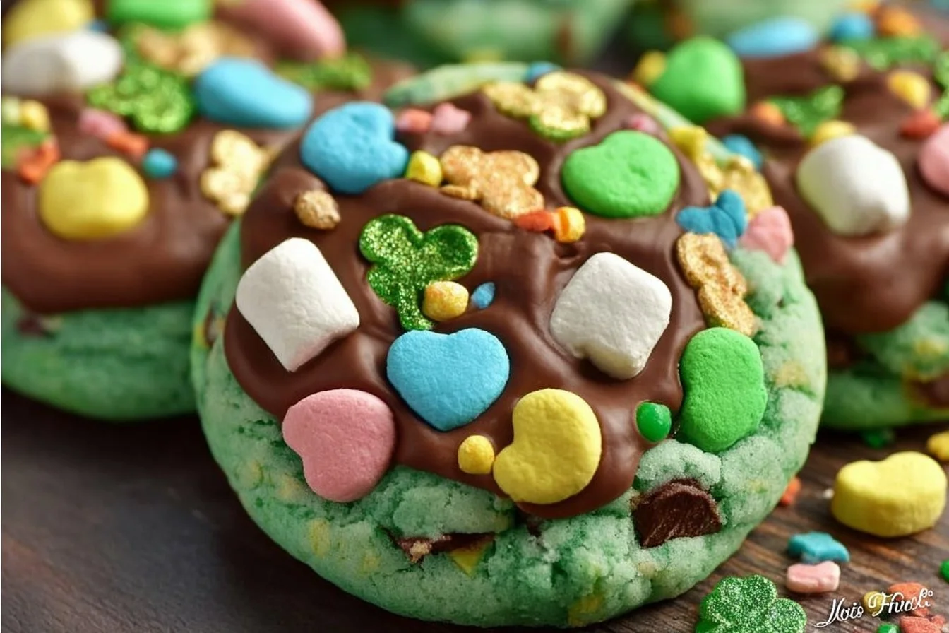 Lucky Charms Cookies are the perfect treat to bake for St. Patrick's Day. These cookies are colorful a… | Chocolate mint cookies, Mint cookies, St. Patrick's Day food. Lucky Charms Cookies Lucky Charms Cookies are the perfect treat to bake for St. Patrick's Day. These cookies are colorful a… | Chocolate mint cookies, Mint cookies, St. Patrick's Day food.