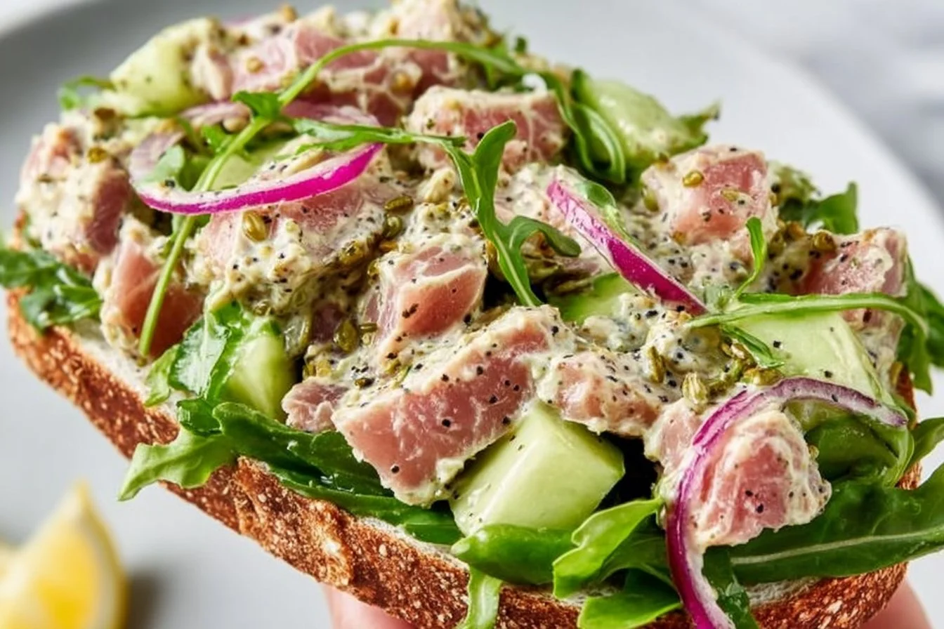 No-Mayo, High-Protein Tuna Salad