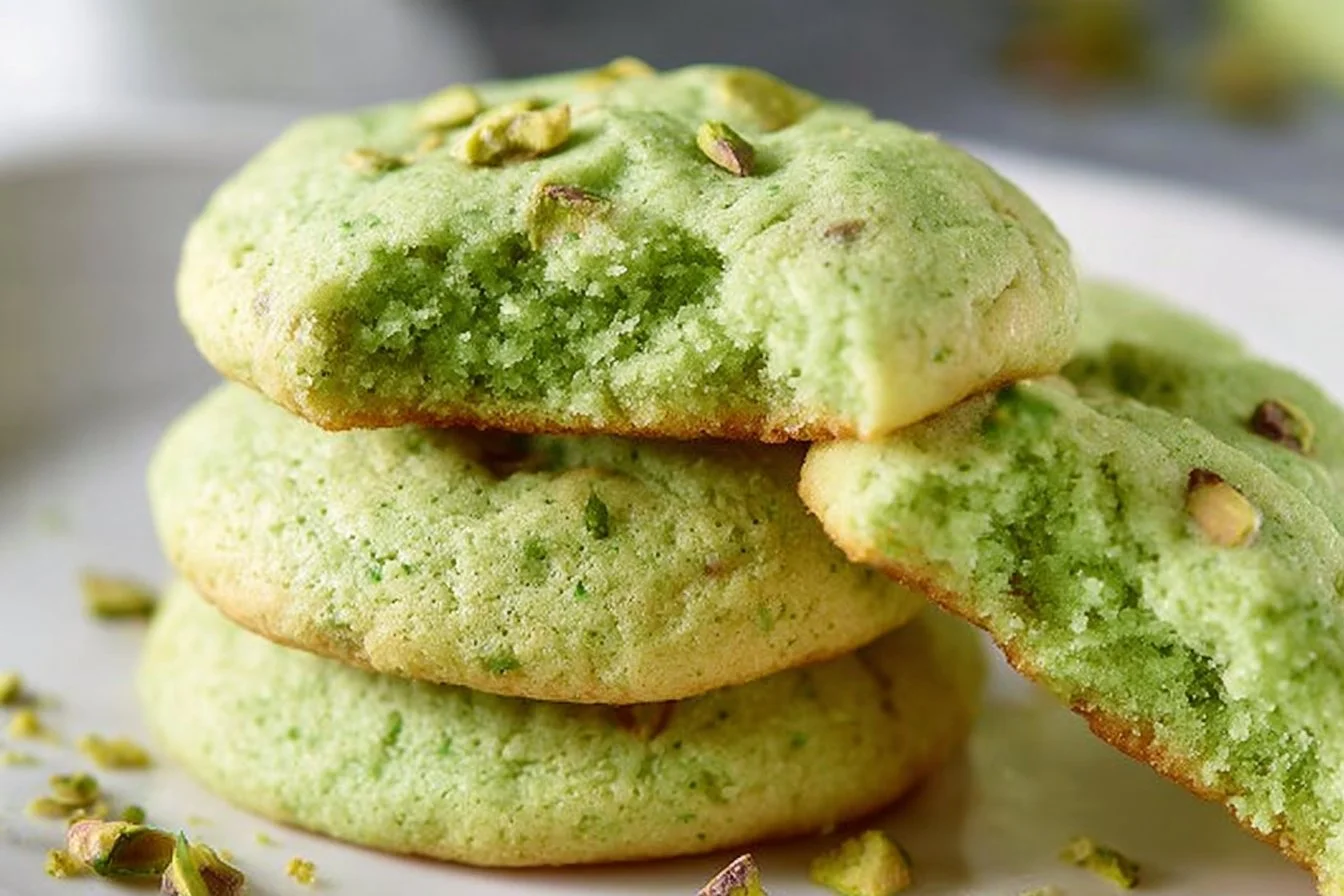 Pistachio Pudding Cookies pistachio pudding cookies Pistachio Pudding Cookies