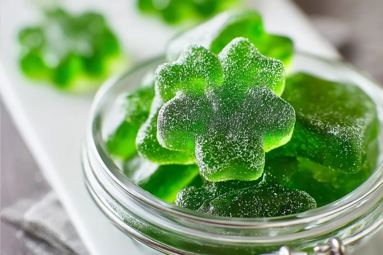 Shamrock Homemade Gummies with Jello homemade gummies Shamrock Homemade Gummies with Jello