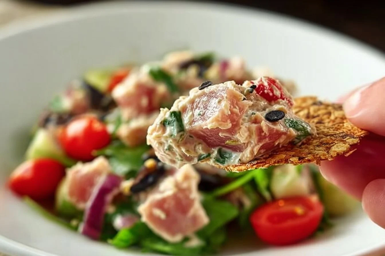 Simple Mediterranean Tuna Salad