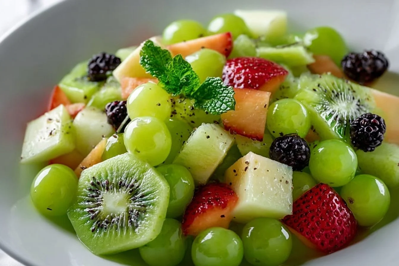 St. Patrick’s Day Green Fruit Salad