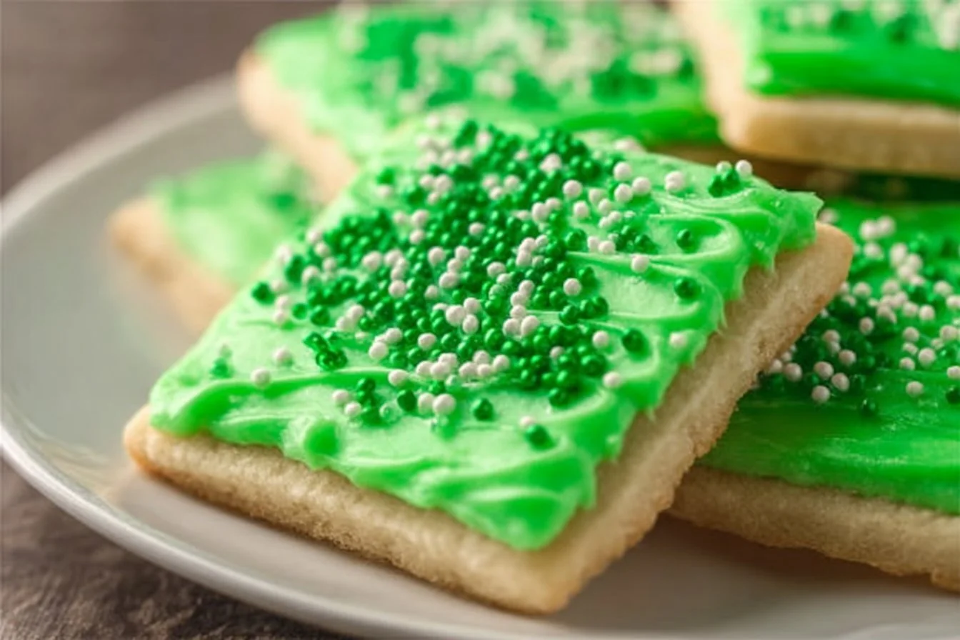 St. Patrick's Day Sugar Cookies