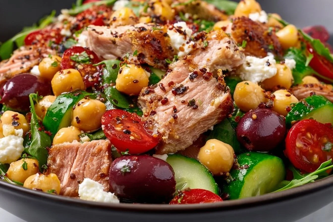 Tuna Chickpea Protein Bowl
