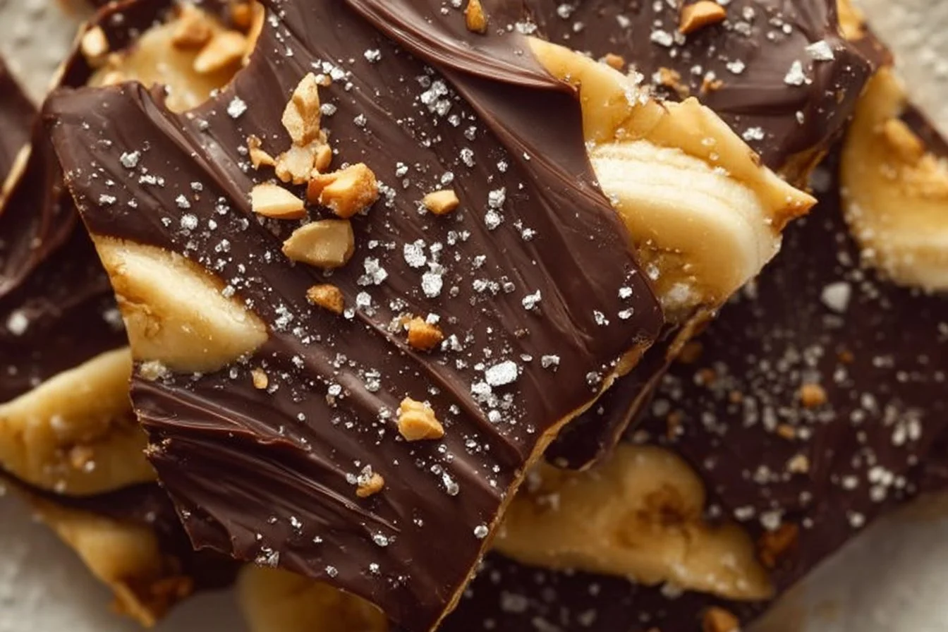 Viral Chocolate Banana Bark