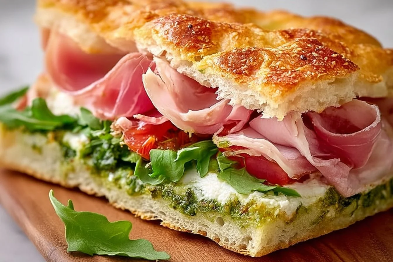 10-Minute Italian Focaccia Sandwich