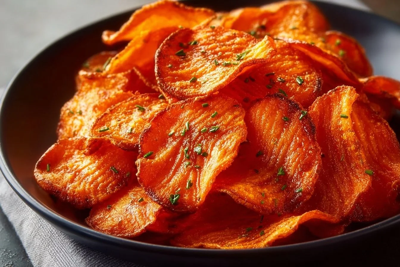AIR FRYER CARROT CHIPS Recipe
