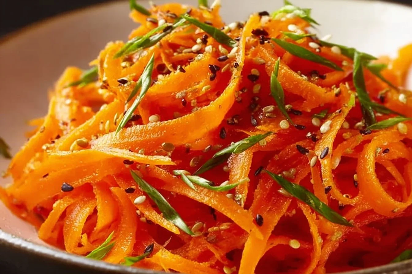 Asian Raw Carrot Salad