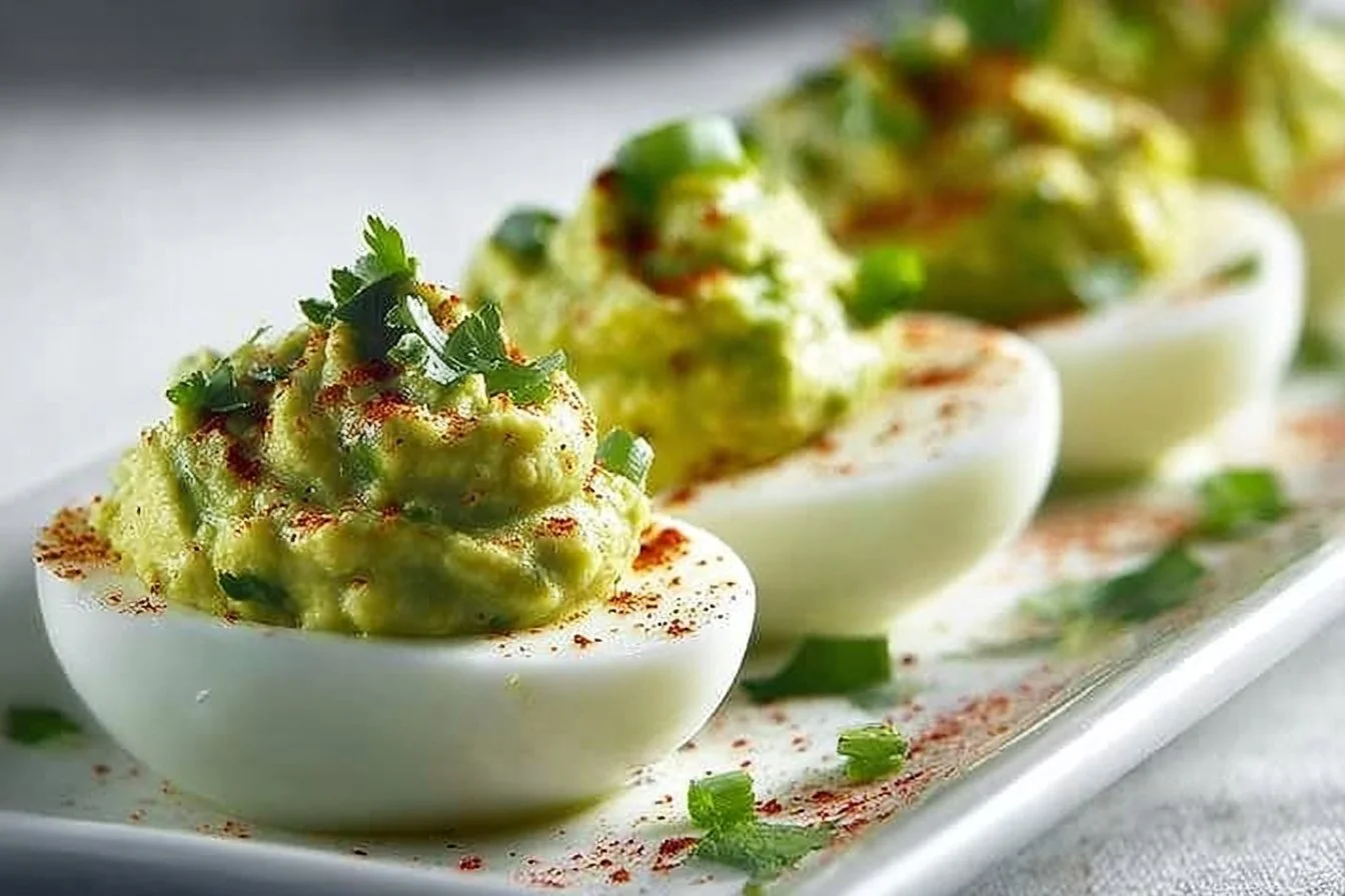 Avocado Deviled Eggs Avocado Deviled Eggs Avocado Deviled Eggs