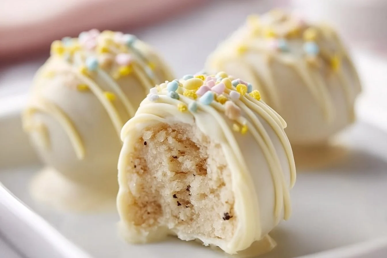 Banana Pudding Easter Truffles