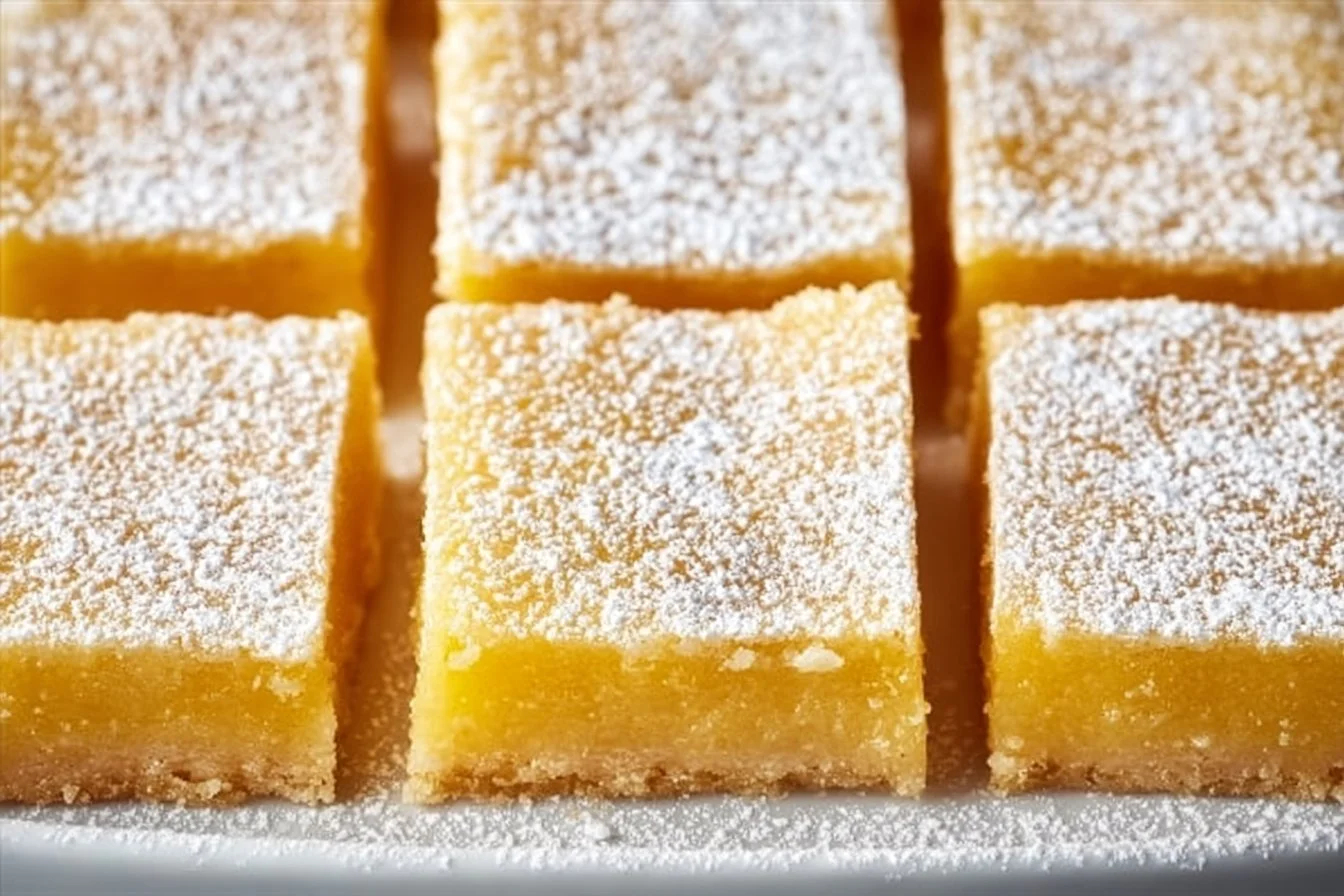Super Easy Lemon Bars
