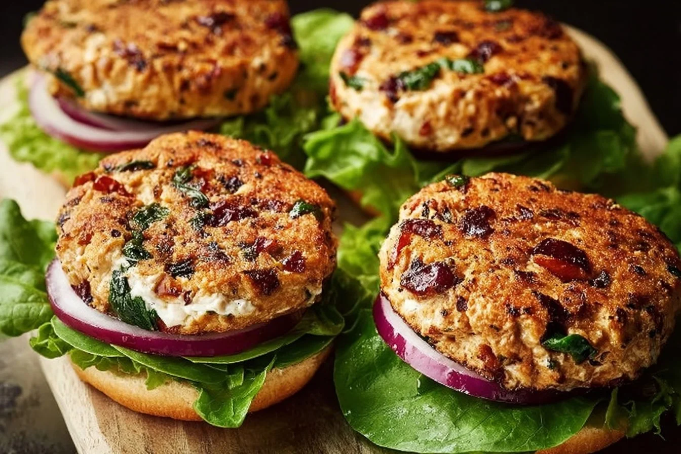 Best 20 Burger Recipes burger recipes Healthy Summer Greek Chicken Burgers