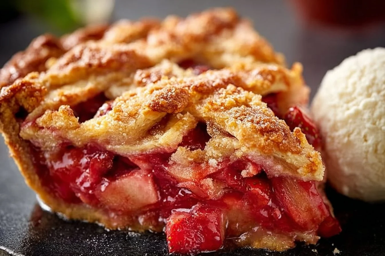 The Best Strawberry Rhubarb Pie