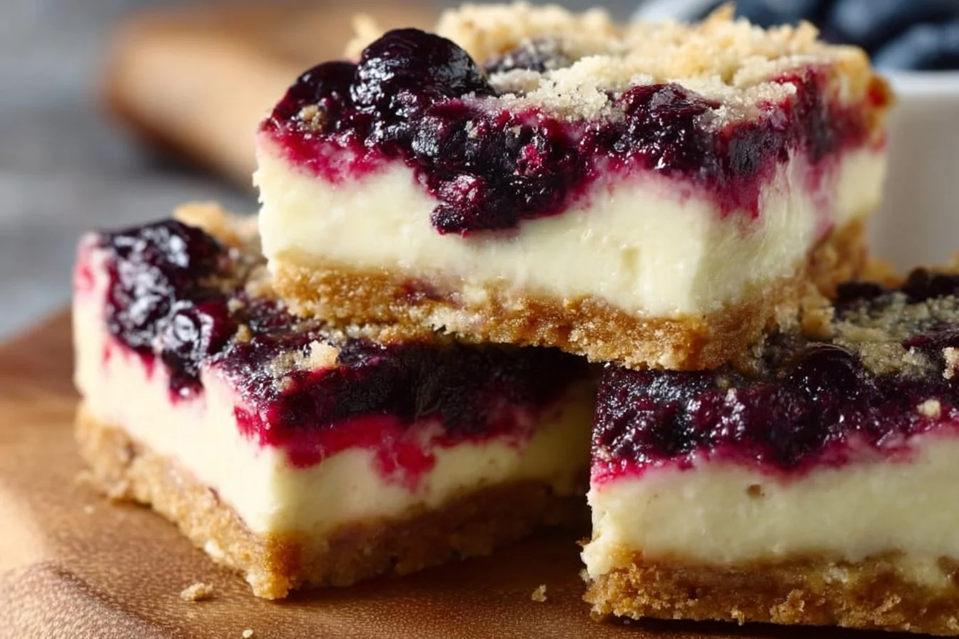 Blueberry Cream Cheese Bars