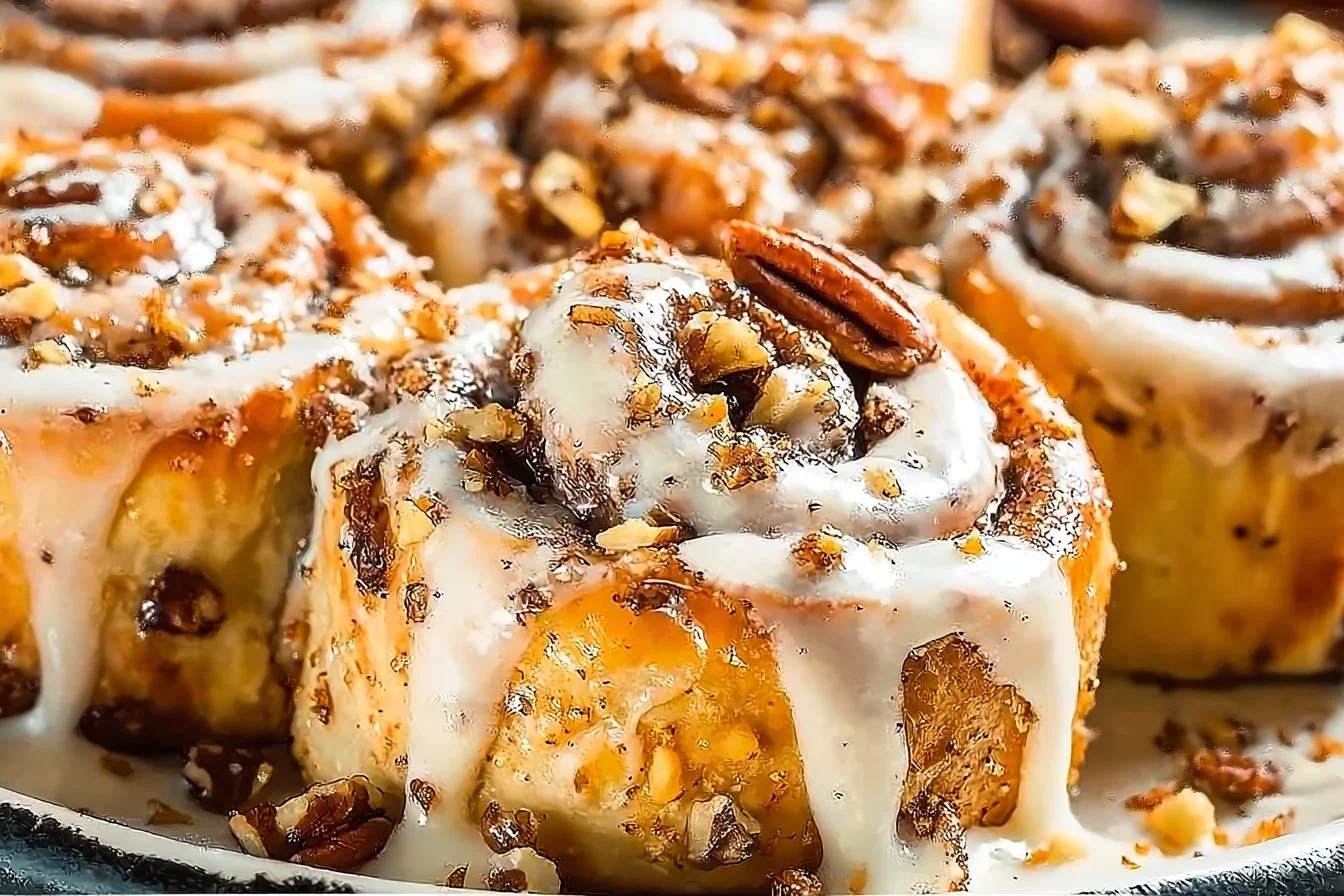 Carrot Cake Cinnamon Rolls