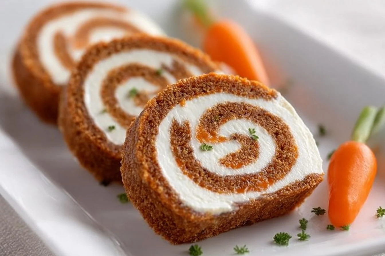 Carrot Cake Roll carrot cake Carrot Cake Roll