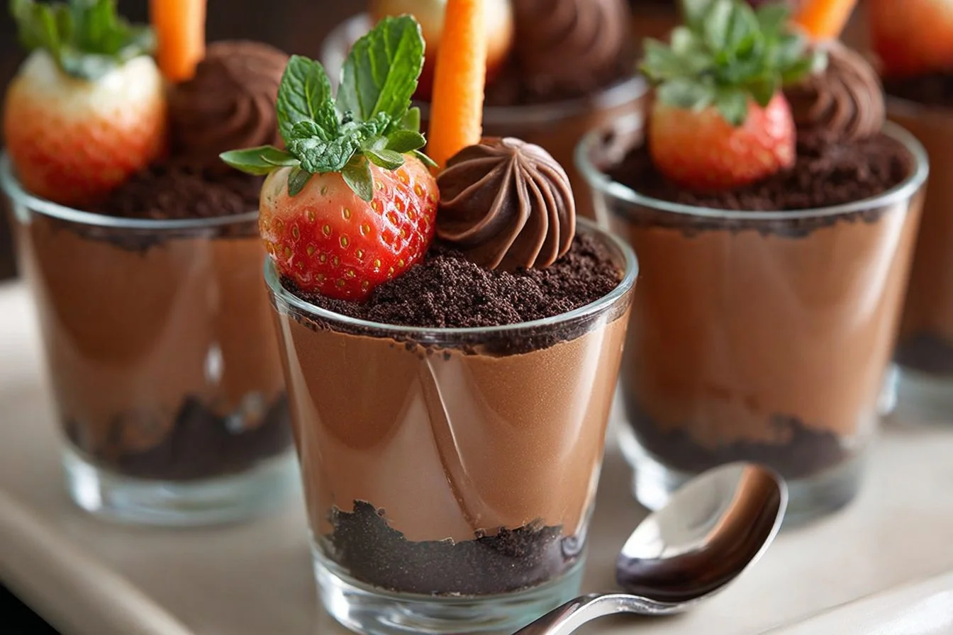 Chocolate Pudding Dirt Cups