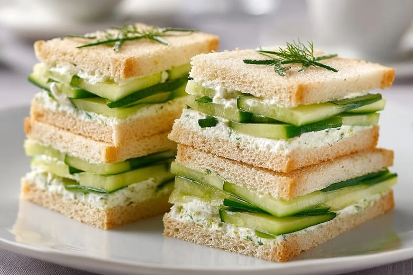 Classic Cucumber Sandwiches