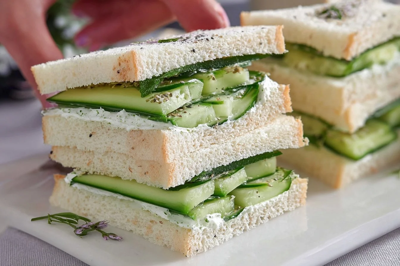 Easy Cucumber Sandwiches