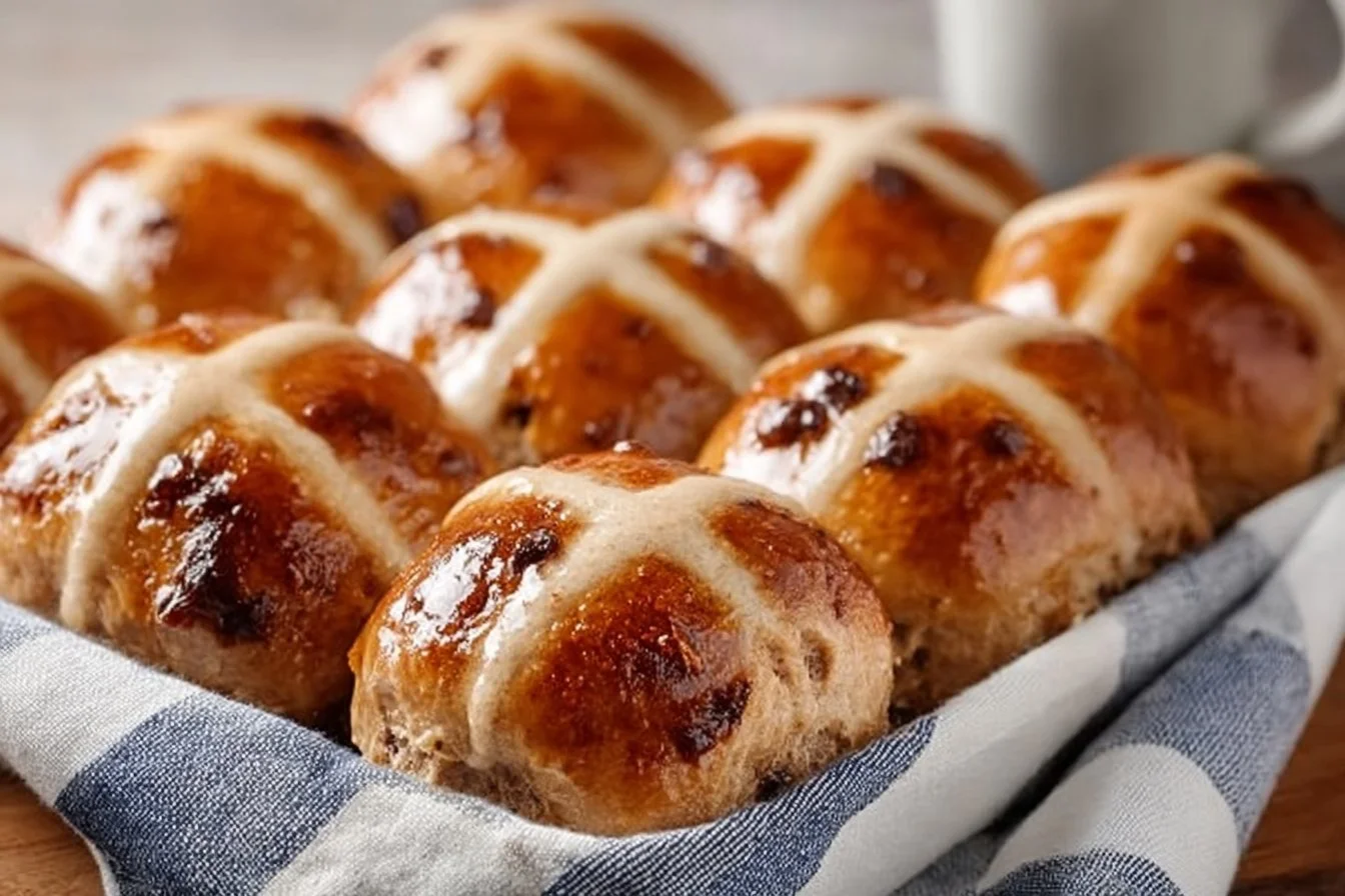 Old Fashioned Hot Cross Buns - Perfect Easter Treat