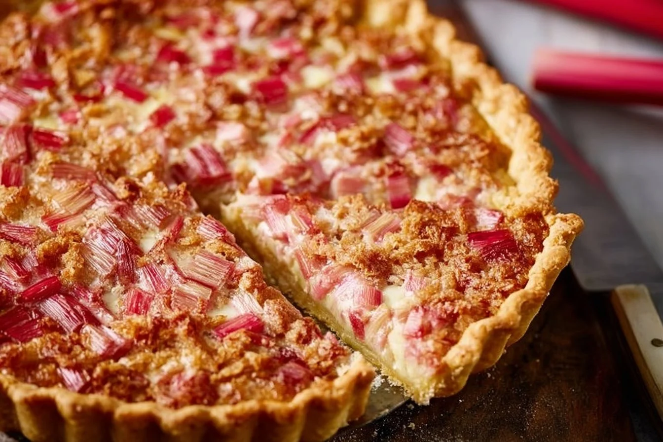 Delicious 9 Rhubarb Pie Recipes Desserts rhubarb pie Rhubarb Custard Pie Recipe with Flaky Crust
