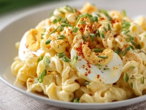 Deviled Egg Pasta Salad