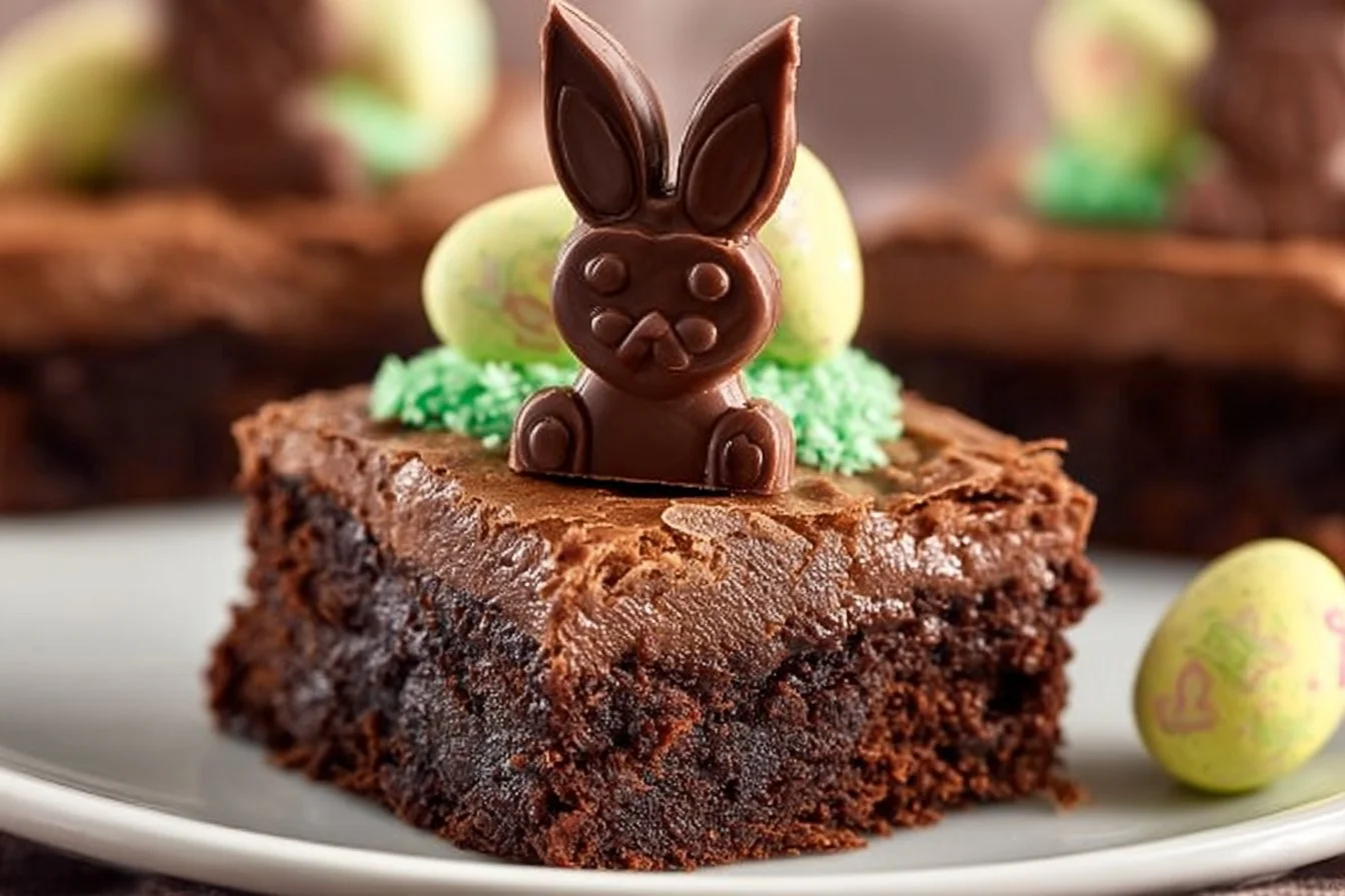 Easter Bunny Brownies