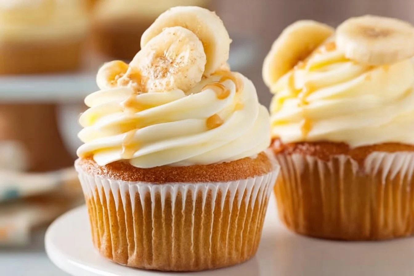Banana Pudding Cupcakes