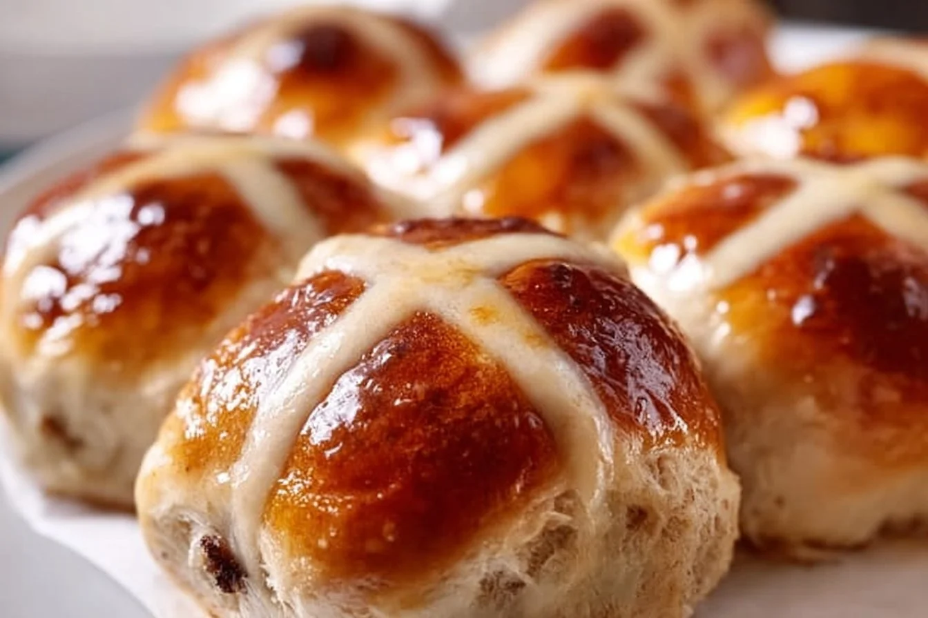 Easy Hot Cross Buns hot cross buns Easy Hot Cross Buns