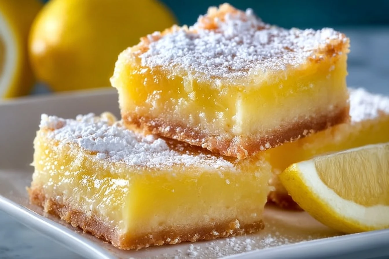 Easy Lemon Bars lemon bars Easy Lemon Bars