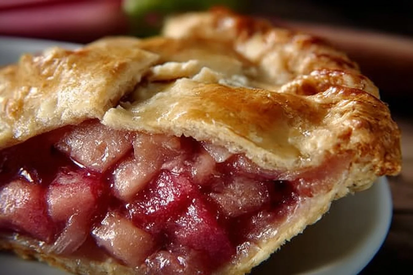 Fresh Rhubarb Pie rhubarb pie Fresh Rhubarb Pie