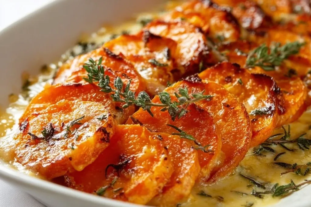 Garlic Scalloped Sweet Potatoes garlic scalloped sweet potatoes 2026 03 03 172626 1024x683 1