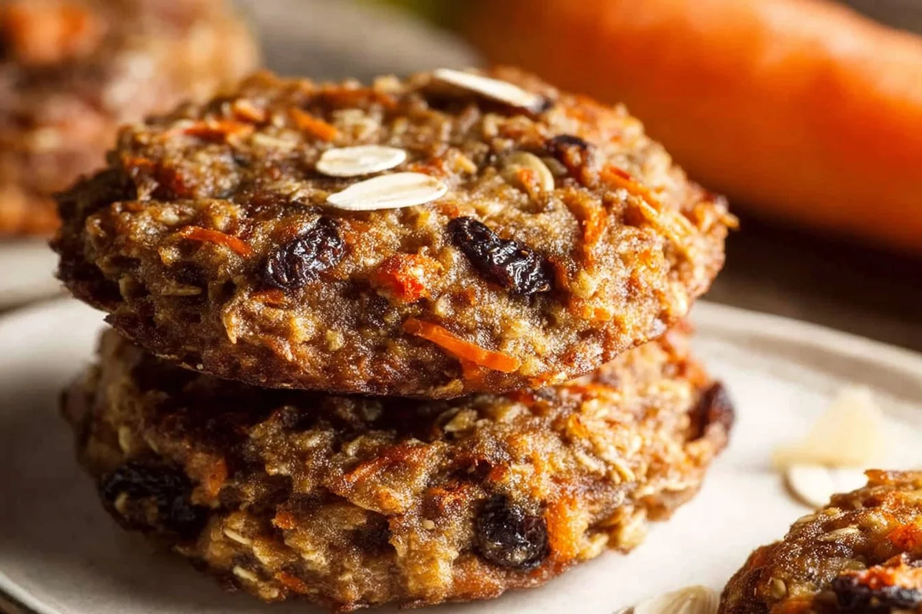 Healthy Loaded Carrot Cake Oatmeal Cookies carrot cake cookies Healthy Loaded Carrot Cake Oatmeal Cookies