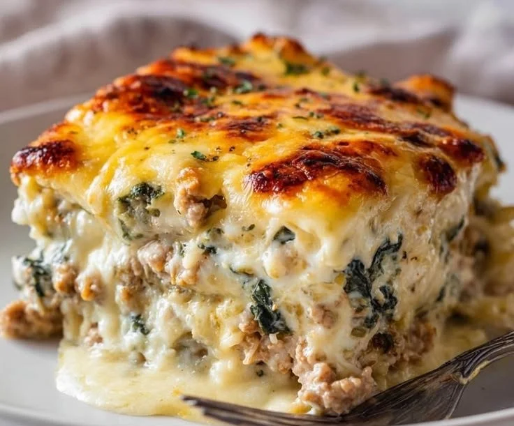 High Protein Ground Turkey Casserole (Easy, Cheesy, Family-Favorite)